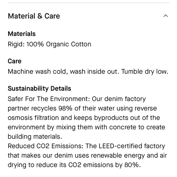 Everlane 90s curvy cheeky jean (hourglass jean) - Picture 12 of 12